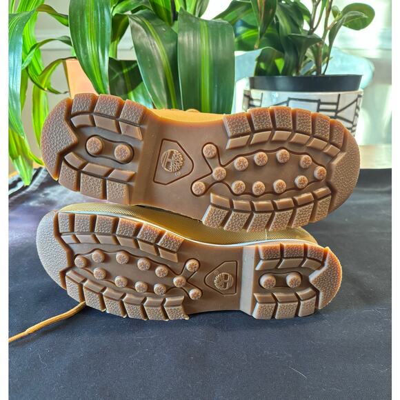 Boys Girls Youth Timberland Euro Hiker Nubuck Boots Wheat TB096775, size 2.5 NEW - Picture 7 of 7